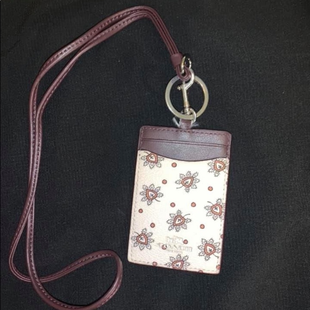 Coach badge holder